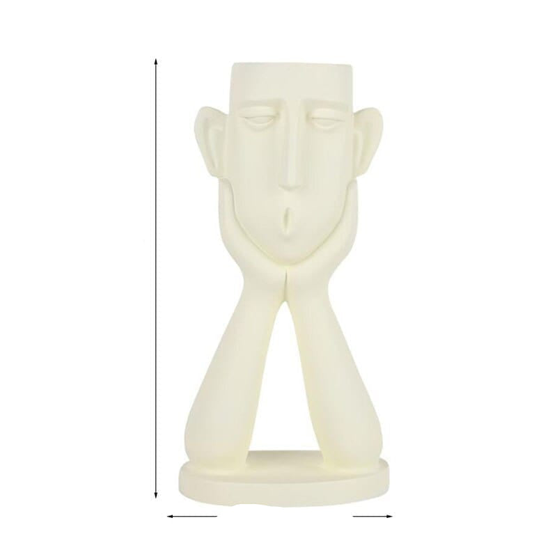 Vaso decorativo a forma di mucca