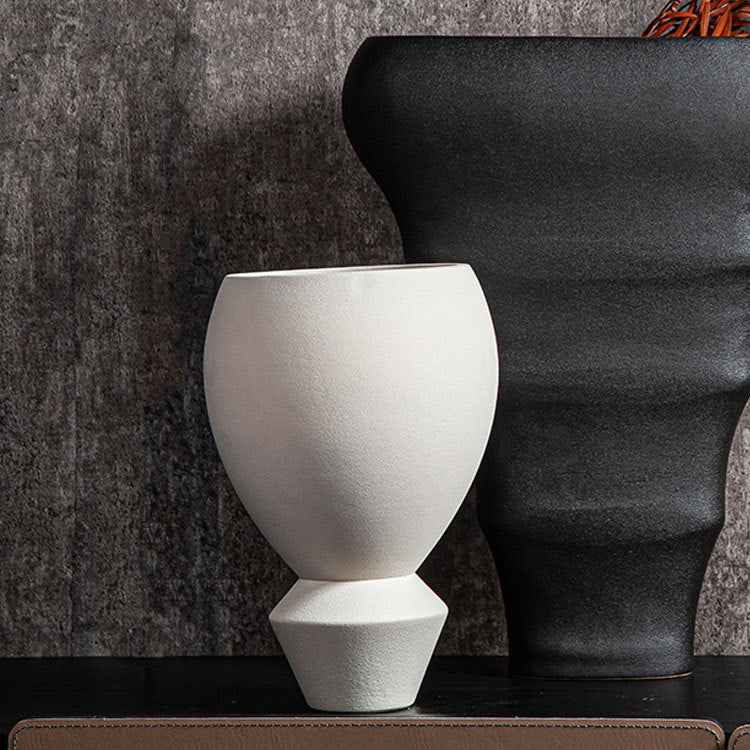 Vaso decorativo artistico geometrico