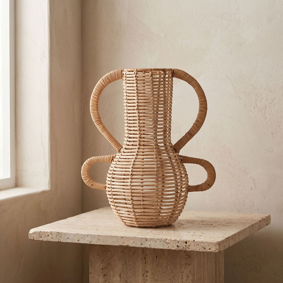 Vaso decorativo intrecciato