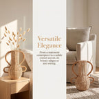 Vaso decorativo intrecciato