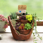 Vaso elegante per piante grasse ed erbe aromatiche