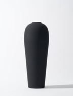 Vaso Lola nero strutturato