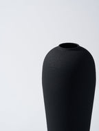 Vaso Lola nero strutturato