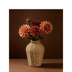 Vaso portafiori decorativo in fibra naturale