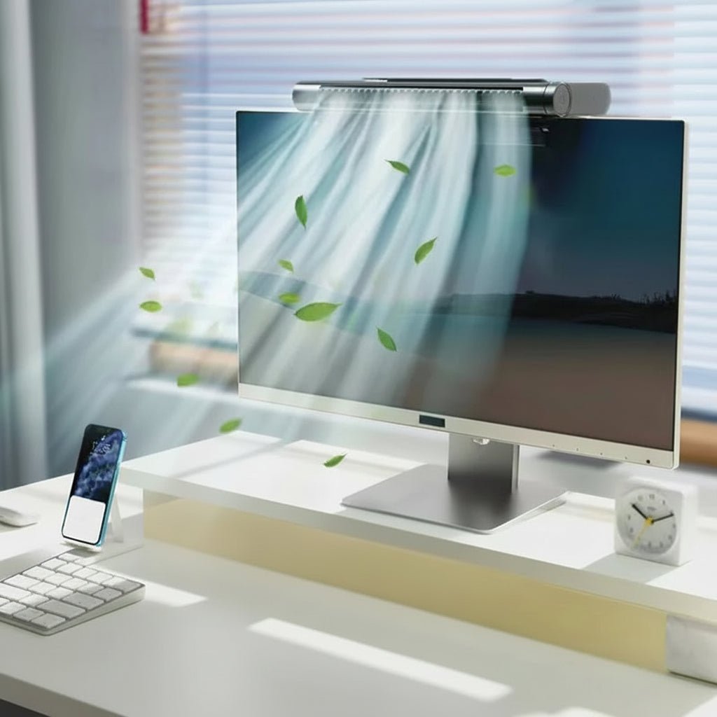 Ventilatore da scrivania senza pale | Alimentazione USB | Flusso d'aria regolabile