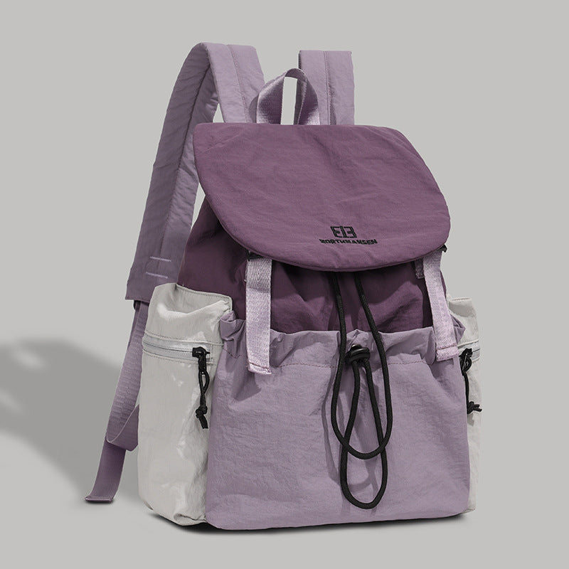 Zaino bicolore in tessuto Oxford da 20–35 L