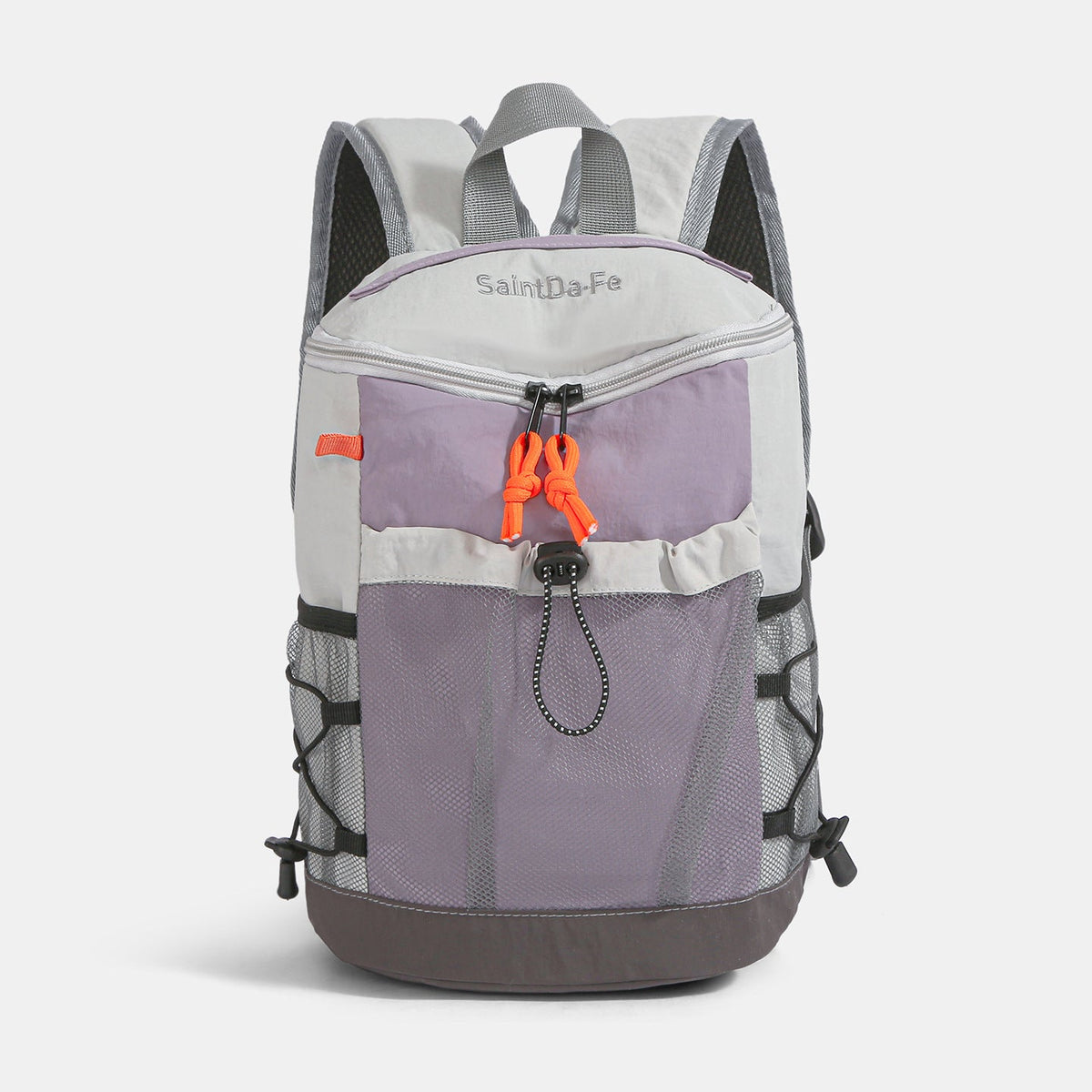 Zaino donna fino a 20 L in nylon con motivo patchwork