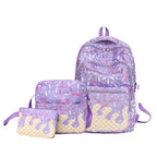 Zaino impermeabile con fantasia stampata, 56–75 L