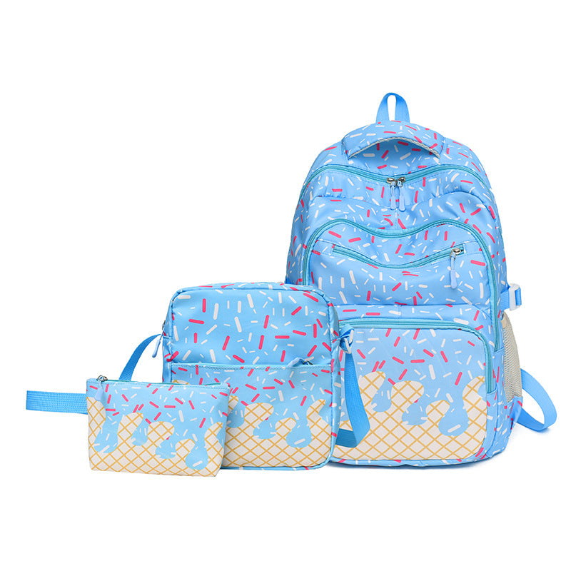 Zaino impermeabile con fantasia stampata, 56–75 L