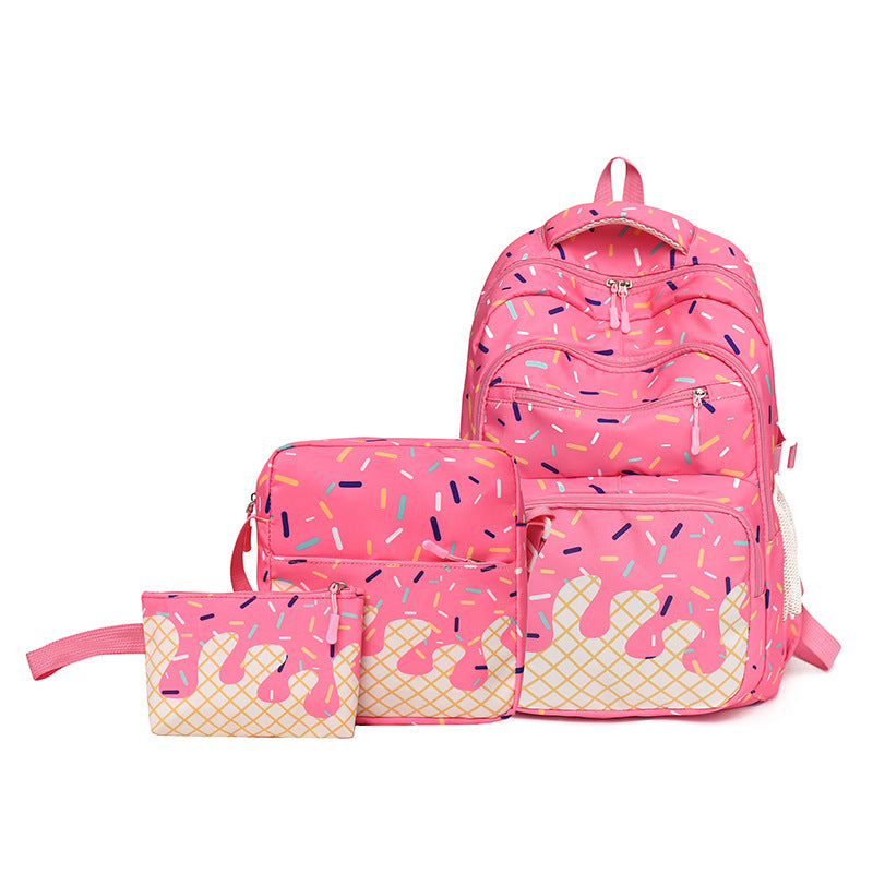 Zaino impermeabile con fantasia stampata, 56–75 L
