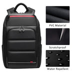 Zaino da viaggio per laptop 40 cm idrorepellente con porta USB