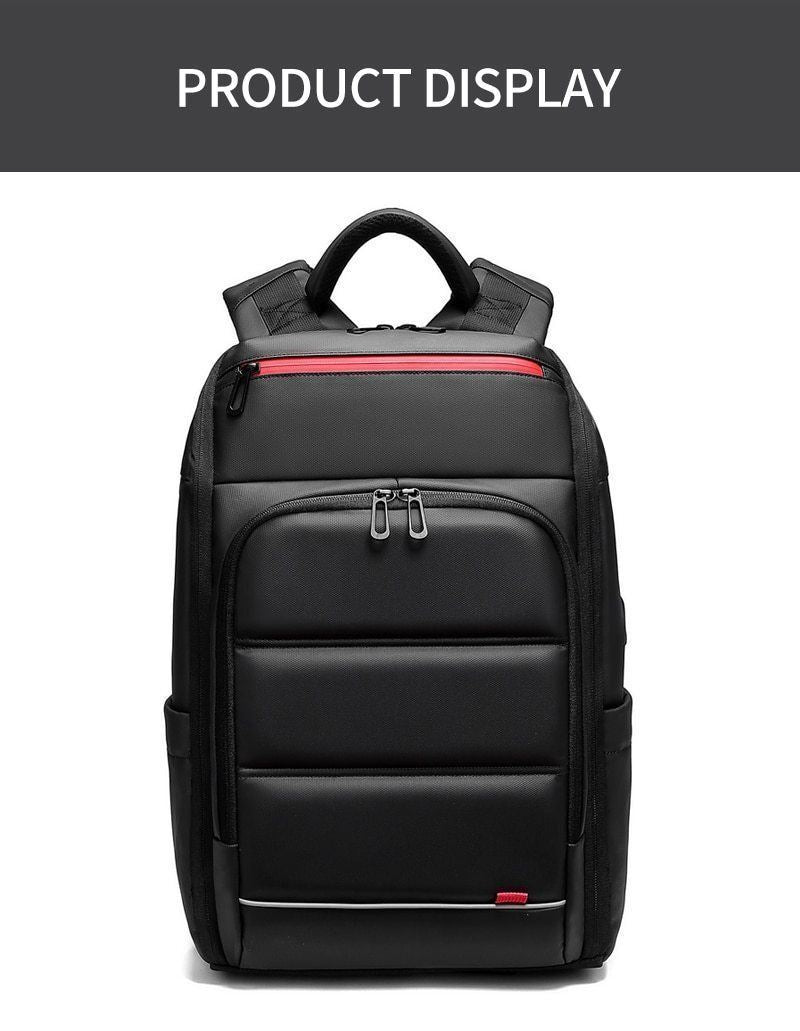 Zaino da viaggio per laptop 40 cm idrorepellente con porta USB