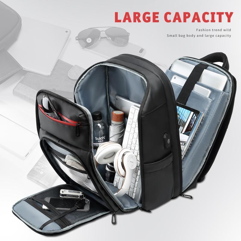 Zaino da viaggio per laptop 40 cm idrorepellente con porta USB