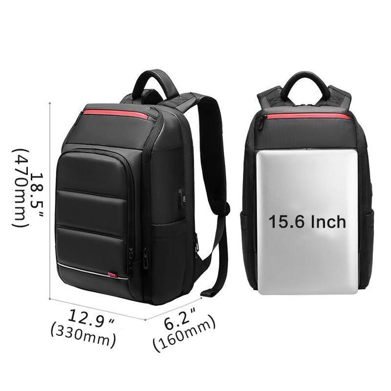 Zaino da viaggio per laptop 40 cm idrorepellente con porta USB