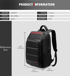 Zaino da viaggio per laptop 40 cm idrorepellente con porta USB