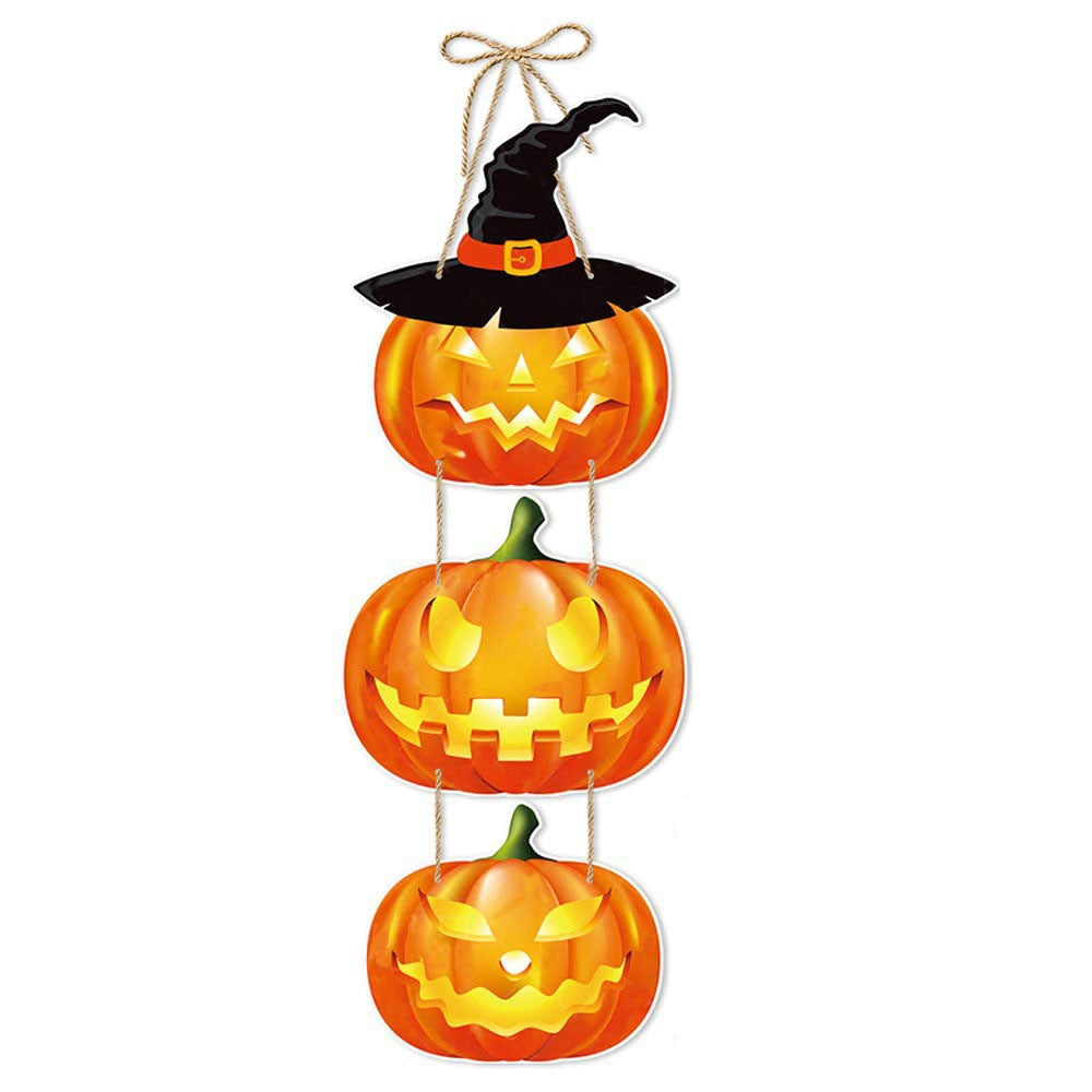 Zucche decorative luminose per Halloween