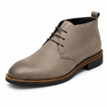 Stivaletti Chukka Uomo Beige Tortora Eleganti con Suola Classica