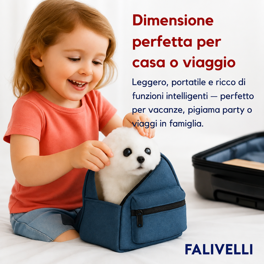 Cucciolo Robotico Interattivo – Compagno Realistico per Bambini