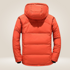 Parka Nordfall indossata in condizioni climatiche fredde e ventose
