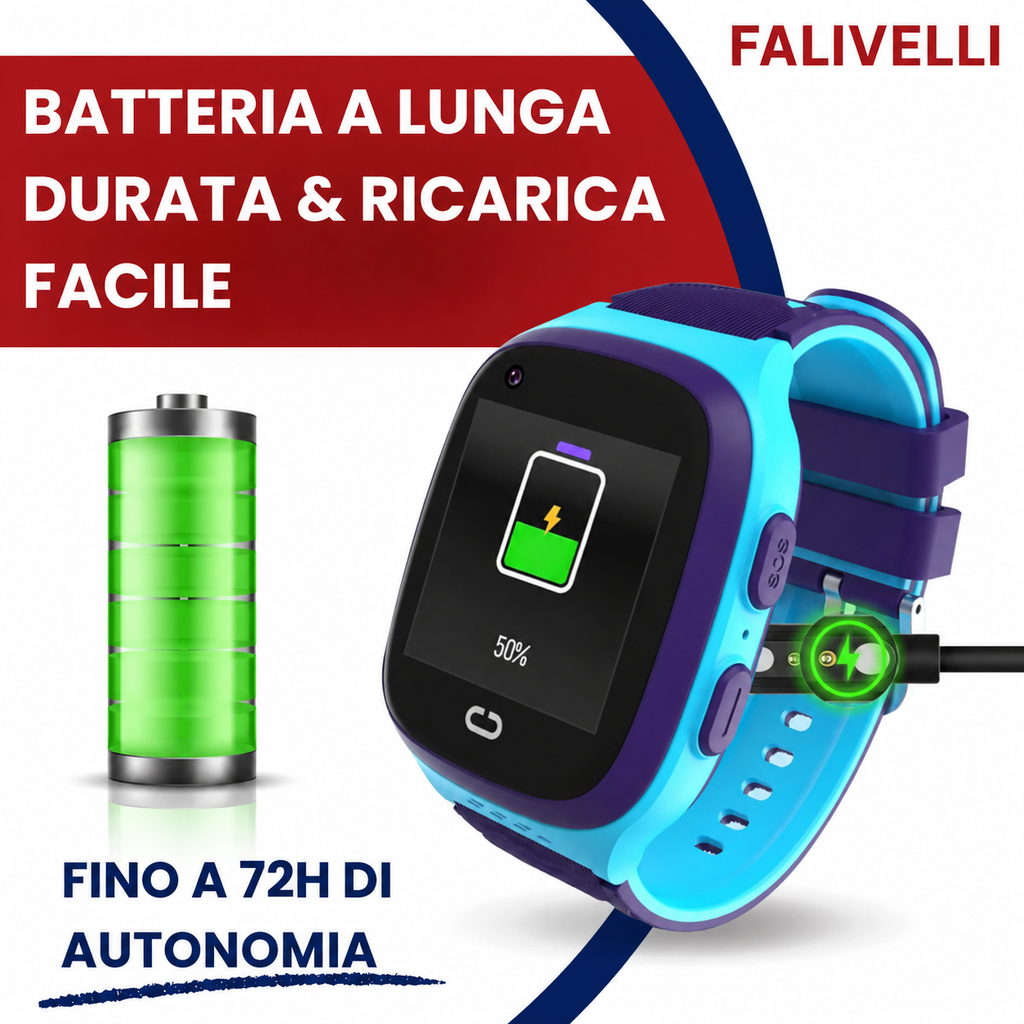 Modalità scuola dello smartwatch GPS FALIVELLI che silenzia notifiche durante le lezioni