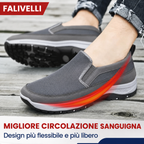 Sistema slip-on pratico delle OrthoPro, facili da indossare senza allacciature