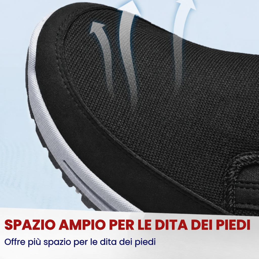 OrthoPro slip-on validate da specialisti ortopedici per benessere quotidiano