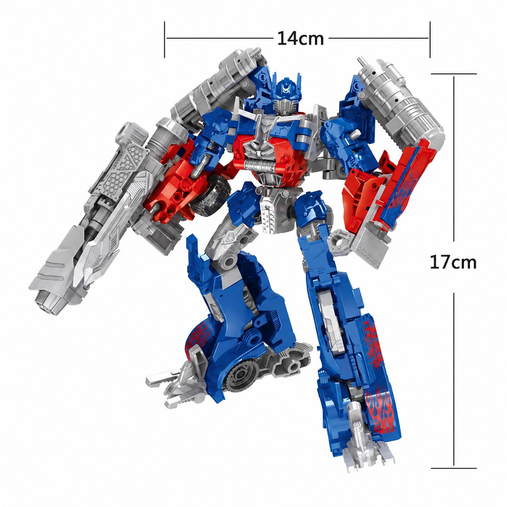 Collezione action figure Transformer Optimus Prime e Bumblebee