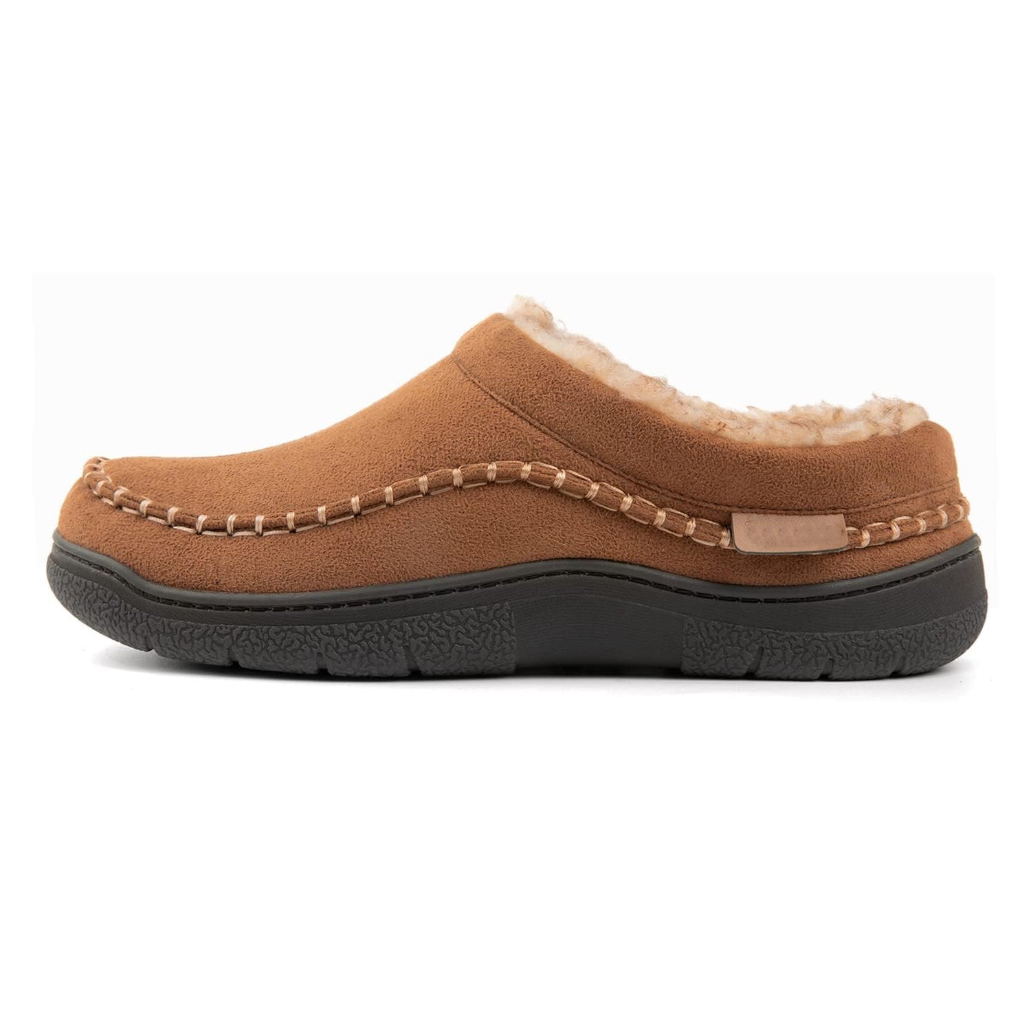 Pantofole ortopediche da uomo FALIVELLI con tomaia in microfibra scamosciata e design mocassino elegante