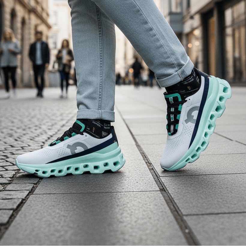 Calzature sportive SKYLACE con tomaia in mesh traspirante e design leggero per comfort prolungato