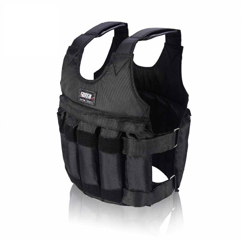 Gilet zavorrato da 20 kg FALIVELLI con tessuto Oxford ad alta densità e cinghie regolabili in velcro