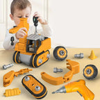 Master Builder Engineer Set con veicoli costruibili e cacciavite per bambini
