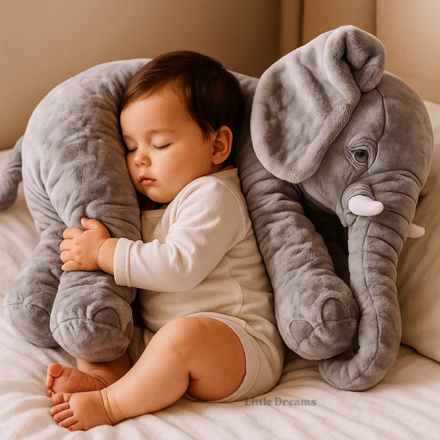 Elefante peluche morbido cuscino per neonati e bambini in diverse colorazioni
