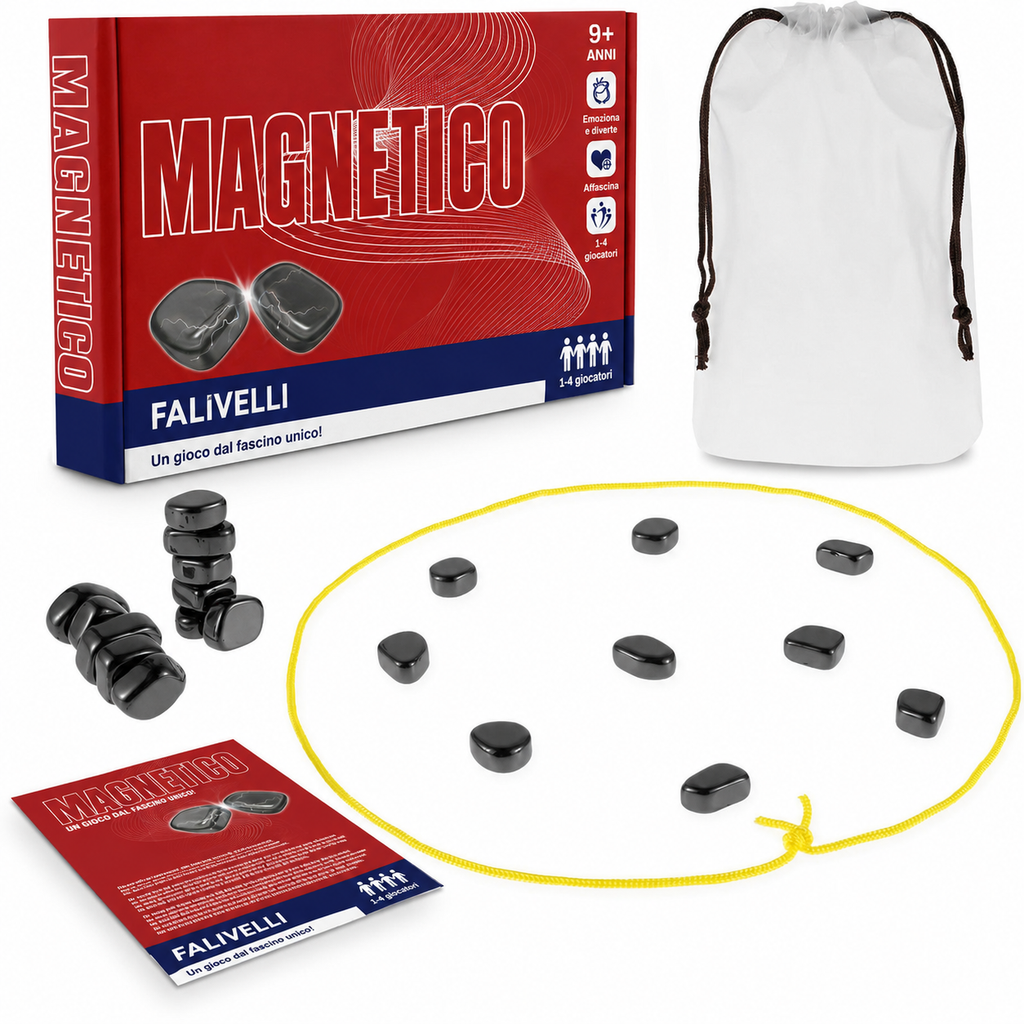 ChessMag™ scacchiera magnetica con pezzi posizionati sulla tavola da gioco