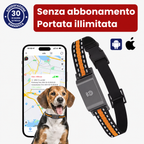Localizzatore GPS per animali FALIVELLI con collare regolabile e display app smartphone