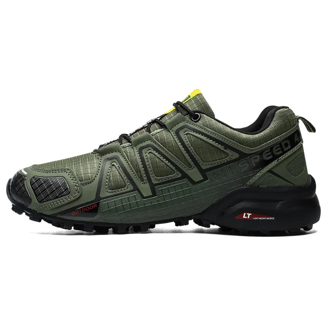 Scarpe da trail running SpeedCross IV con design sportivo e sistema di allacciatura rapida
