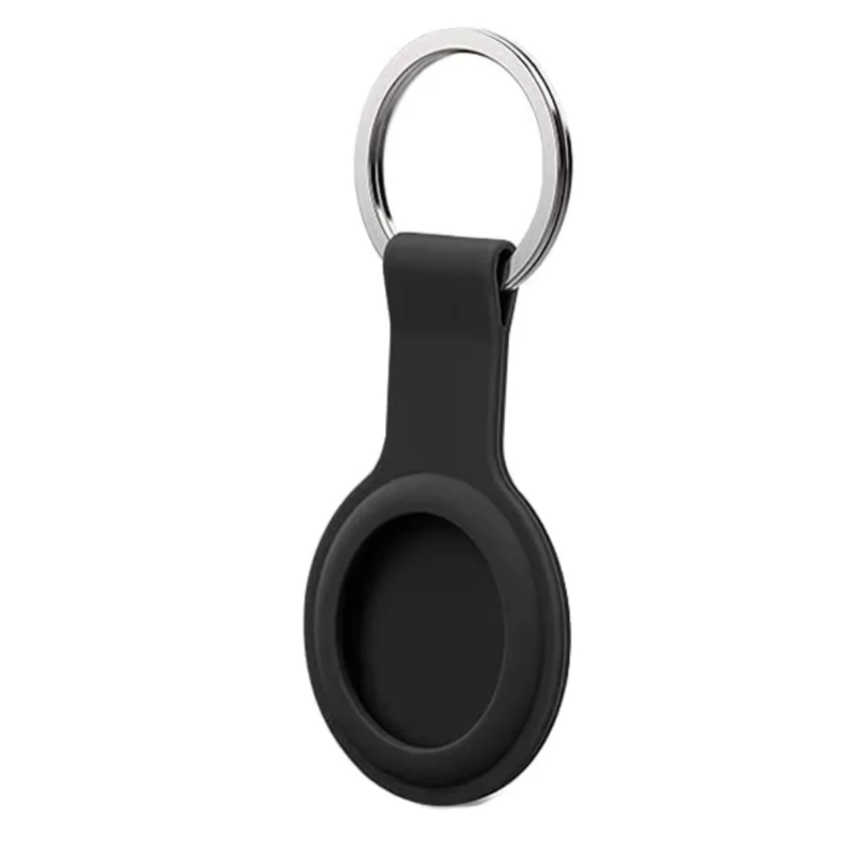 Custodia protettiva per AirTag con sistema di fissaggio sicuro e design discreto