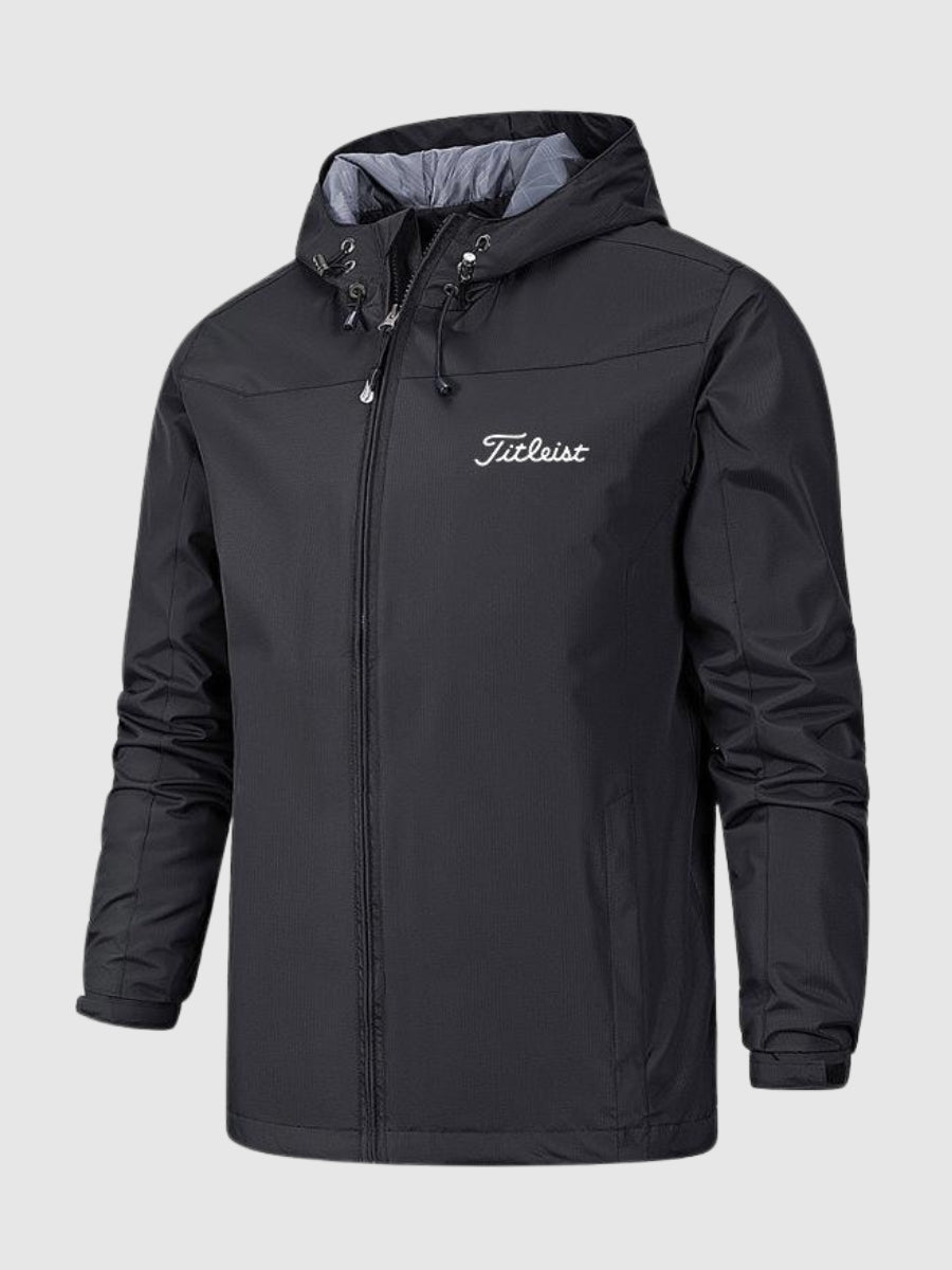 Giacca impermeabile Titleist in diverse colorazioni, design antivento e resistente all'acqua
