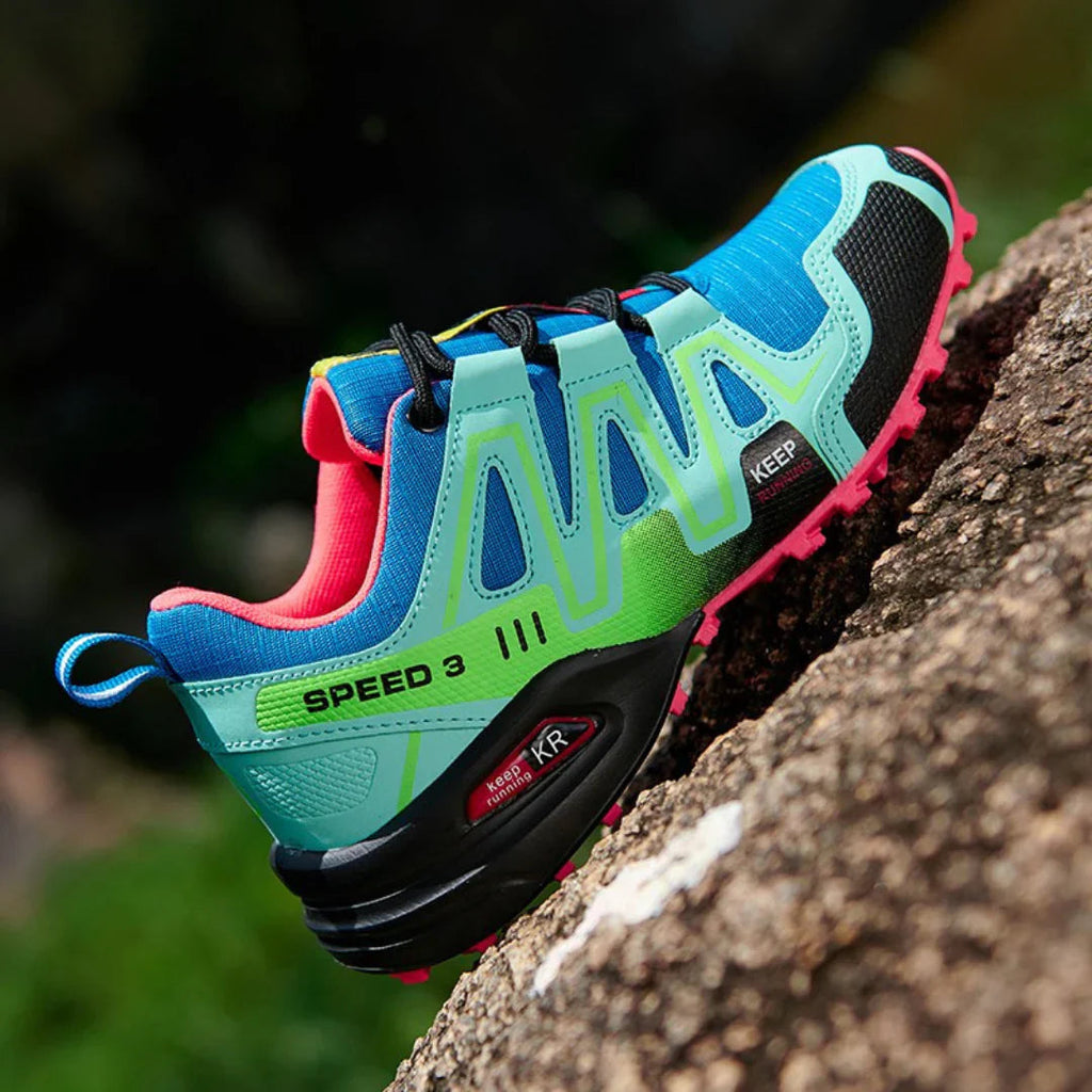 Pacchetto completo scarpe da trail SpeedRun III pronte per la spedizione