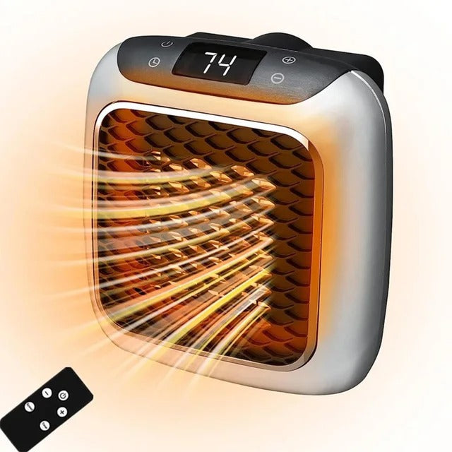 Pannello di controllo del termoventilatore FALIVELLI con display LED digitale e termostato regolabile