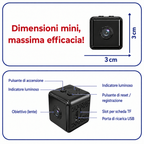 Microcamera Spia WiFi con Visione Notturna – SpyPro