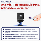 SpyPro microcamera resistente all'acqua ideale per uso interno ed esterno