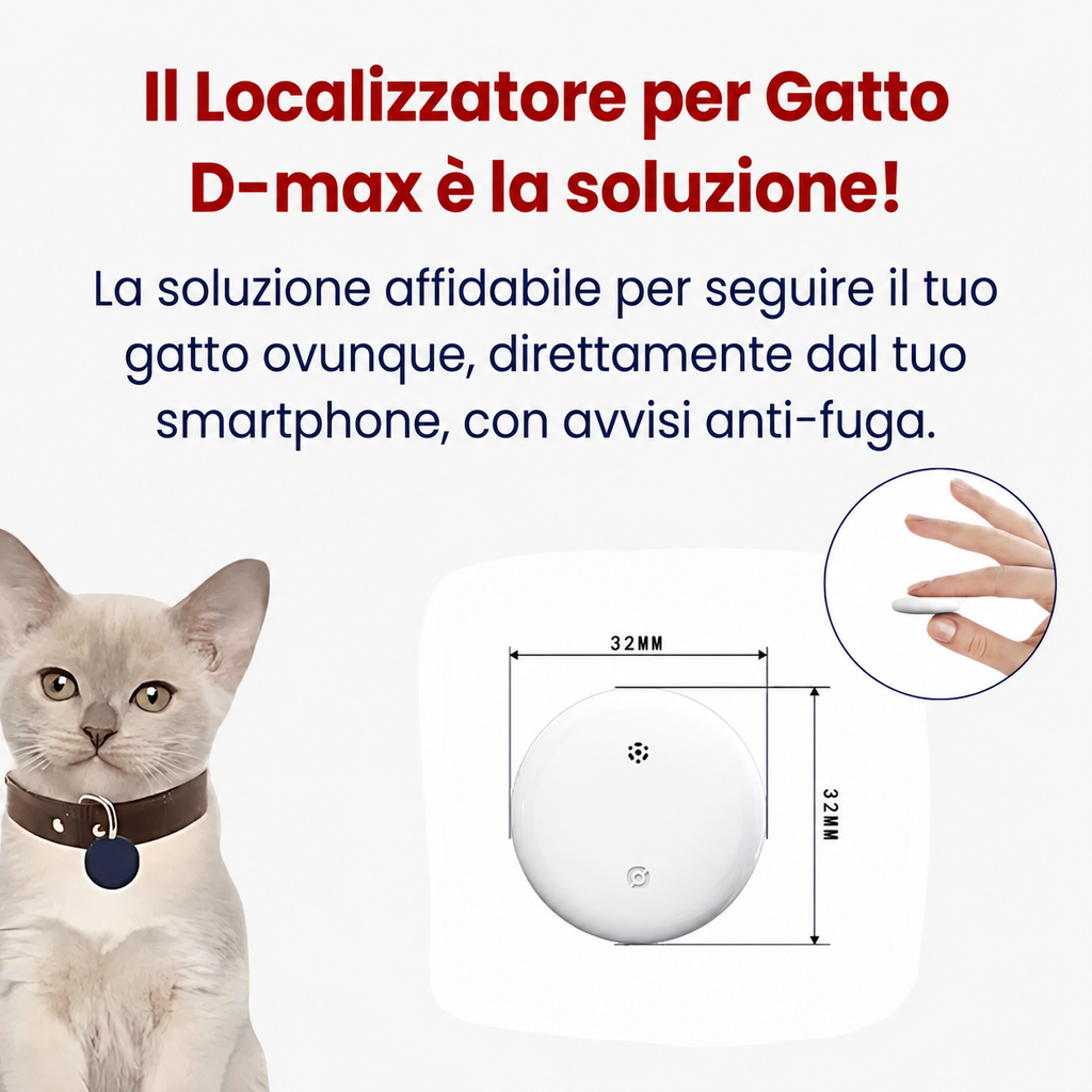 Tracker GPS resistente e leggero per cani e gatti durante passeggiate e avventure all'aperto