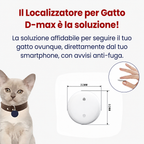Tracker GPS resistente e leggero per cani e gatti durante passeggiate e avventure all'aperto