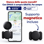 Dispositivo GPS discreto per protezione antifurto di automobili, moto e scooter