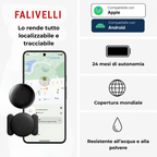 Tracker GPS con batteria CR2032 a lunga durata fino a 24 mesi di autonomia