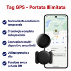 Batteria CR2032 con autonomia fino a 12 mesi per localizzatore GPS animali domestici