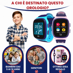 Schermata app smartwatch GPS FALIVELLI con videochiamate e comunicazione bidirezionale
