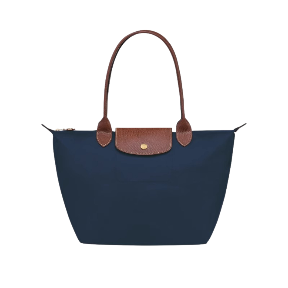 Borsa Longchanp Le Pliage colore Rosa Lampone, vista laterale