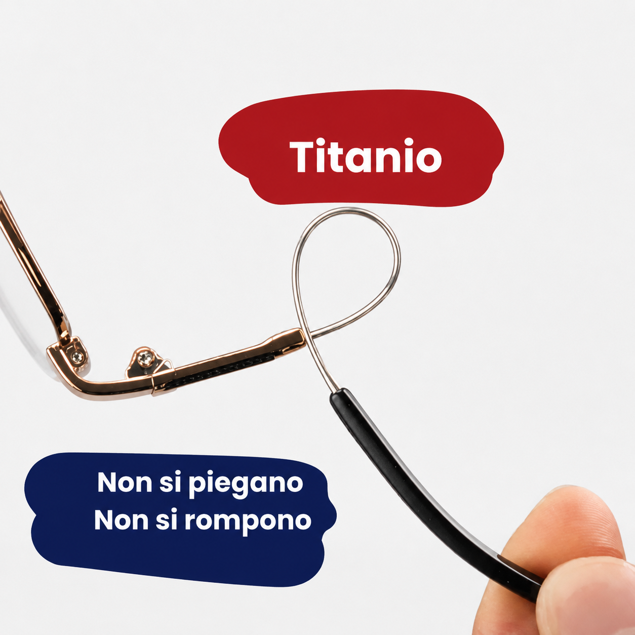 Design elegante degli occhiali progressivi intelligenti FALIVELLI per uso quotidiano