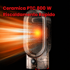 HogarCalido Pro – Termoventilatore Elettrico Portatile